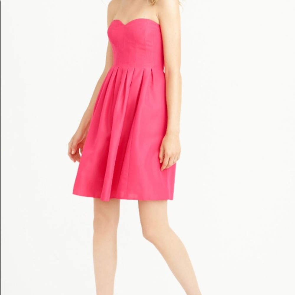 🥂 J Crew Textured Strapless Summer Dress 🥂